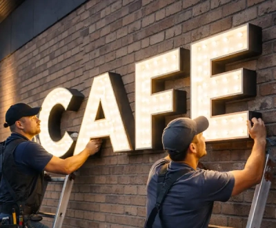 Šviečiančios raidės